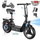 Electric Scooter for Adults 1000W 25 MPH 35 Mile e Scooter with Seat 14 E Scooter