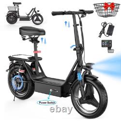 Electric Scooter for Adults 1000W 25 MPH 35 Mile e Scooter with Seat 14 E Scooter