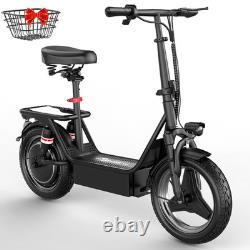 Electric Scooter for Adults 1000W 25 MPH 35 Mile e Scooter with Seat 14 E Scooter
