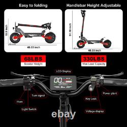 Electric Scooter for Adults 1200W 30MPH 25Mile Foldable Offroad Fast E-scooter