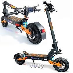 Electric Scooter for Adults 2000W Peak 48V 25AH 11'' Off-road E-Scooter 46MPH US