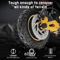 Electric Scooter for Adults 2400W Dual Motors 48V 37Miles 37MPH Off-Road Scooter