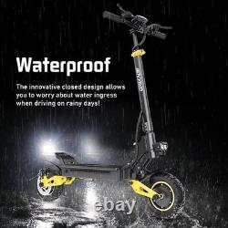 Electric Scooter for Adults 2400W Dual Motors 48V 37Miles 37MPH Off-Road Scooter