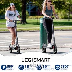 Electric Scooter for Adults 350W Motor 36V 7.8Ah 18Miles Range Commute E-Scooter