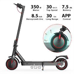 Electric Scooter for Adults 350W Motor Long Range Foldable Commuting E-Scooter