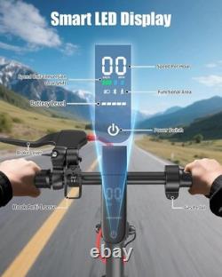 Electric Scooter for Adults 500W 19MPH 21 Miles Foldable Scooter for Commuting