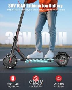 Electric Scooter for Adults 500W 19MPH 21 Miles Foldable Scooter for Commuting