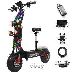 Electric Scooter for Adults 55 Mph 14 Tires 90 Miles Range 8000W Motor 60V40AH