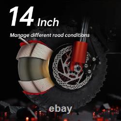 Electric Scooter for Adults 55 Mph 14 Tires 90 Miles Range 8000W Motor 60V40AH