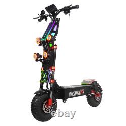 Electric Scooter for Adults 55 Mph 14 Tires 90 Miles Range 8000W Motor 60V40AH