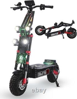 Electric Scooter for Adults 56MPH 14 Fat Tire 62Mile 8000W Dual Motor 60V/40AH