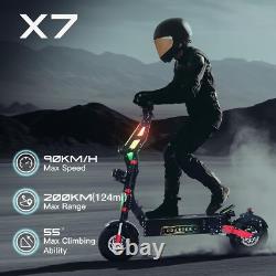 Electric Scooter for Adults 56MPH 14 Fat Tire 62Mile 8000W Dual Motor 60V/40AH