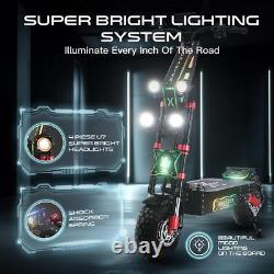 Electric Scooter for Adults 56MPH 14 Fat Tire 62Mile 8000W Dual Motor 60V/40AH