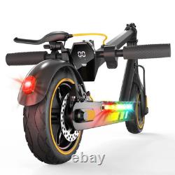 Electric Scooter for Adults, 600W Motor, 10Air Tires, up to 25 MPH and 22-30 Mi