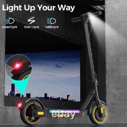 Electric Scooter for Adults, 600W Motor, 10Air Tires, up to 25 MPH and 22-30 Mi