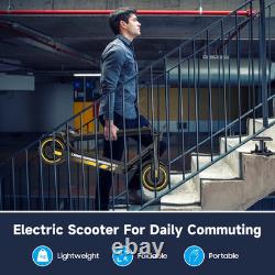 Electric Scooter for Adults, 600W Motor, 10Air Tires, up to 25 MPH and 22-30 Mi