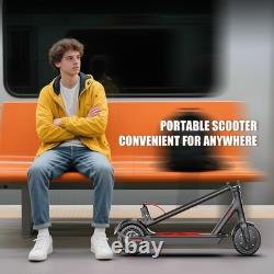 Electric Scooter for Adults 8.5 Tires 19 Mph 500W 21 Miles Folding E-Scooter US