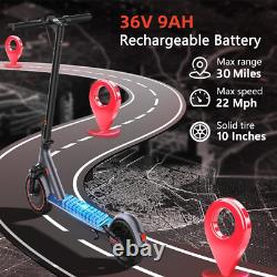 Electric Scooter for Adults Commute, Max 30 Miles Long Ranges Portable Foldable
