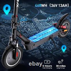 Electric Scooter for Adults EC9, 30 Miles Long Range with App Lock, 800W Peak Mo