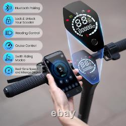 Electric Scooter for Adults EC9, 30 Miles Long Range with App Lock, 800W Peak Mo