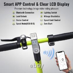 Electric Scooter for Adults, Foldable Commuter Scooter for Daily City Travel, 35