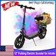 Electric Scooter for Adults Foldable Scooter with Seat & Carry Basket 15MPH