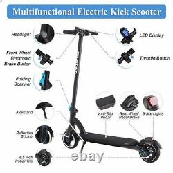 Electric Scooter for Adults Teen Commuting FoldableElectric Kick Scooter LED Dis