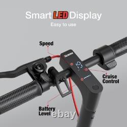 Electric Scooter for Adults & Teens, 500/650 Peak Power, Up to 15/18/25 Miles Ra