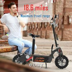 Electric Scooter for Adults with 1600W Motor, Folding Portable Road Off-Road