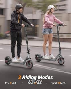 Electric Scooter for Adults with Dual Suspension, 19/22MPH, 21/27/49Miles Range