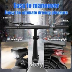 Electric Scooter for Adults with Seat Foldable E-Scooter 1500W 45 Mile 30MPH US