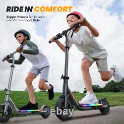 Electric Scooter for Kids and Adults Urban Commuter Foldable LED E-Scooter