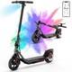Electric Scooter with300W, 8.5'' Tires, 36V 5.2AH, Up to 19MPH, 3-Speed Mode for Adult