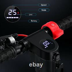 Electric Scooter withRemovable Battery LED Light Adults Folding E-Scooter Commuter