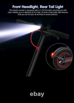 Electric Scooter with App for Adults 350W Motor 36V 7.8Ah Battery Up to 19 Miles