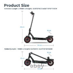 Electric Scooter with Cruise Control 500W Long Range Commuter Foldable E-Scooter