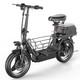 Electric Scooter with Seat 1500W 30MPH 45 Miles Range14 Tire with Basket US