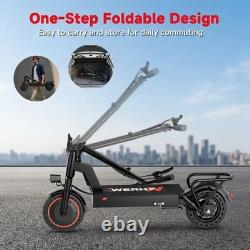 Electric Scooter with Seat 22Miles 22MPH 10 Foladable Commuting Scooter