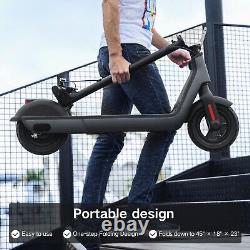 Electric Scooter with Seat 8.1'' Wide Deck 350W 48V 12Ah for Adult and Teens