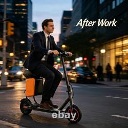 Electric Scooter with Seat for Adults 19MPH Foldable Urban Commuter E-Scooter