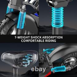 Electric Scooter with Seat for Adults 45 Miles Range Folding Commuter E-Scooter