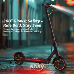 Electric scooters for adults, 550W, 8.5 foldable, side light, 19 mph