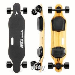 Electric skateboard for Adults with remote top speed 25mph 600w brushless motor