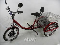 Electric tricycle scooter for adults, motorized trikes