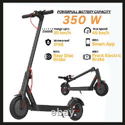 FOLDING ADULT ELECTRIC SCOOTER 350W 10.5AH LONG RANGE 30KM + Smart APP