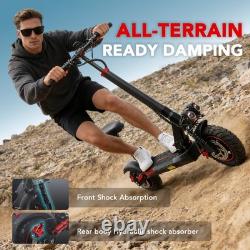 FREEBOY J01 Electric Scooter with Seat 800W 48V15AH 28MPH 10'' Folding E-Scooter