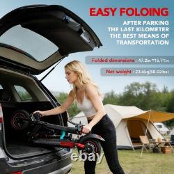 FREEBOY J01 Electric Scooter with Seat 800W 48V15AH 28MPH 10'' Folding E-Scooter