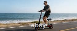 FREEBOY J01 Electric Scooter with Seat 800W 48V15AH 28MPH 10'' Folding E-Scooter