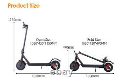 Foldable 19Mph Long Range Commuter E-Scooter 350W Adults Kick Electric Scooter