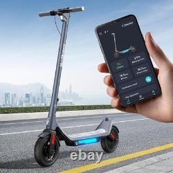 Foldable Adult Electric Scoote 500W 45MILES for Commute withAPP&Double Suspension